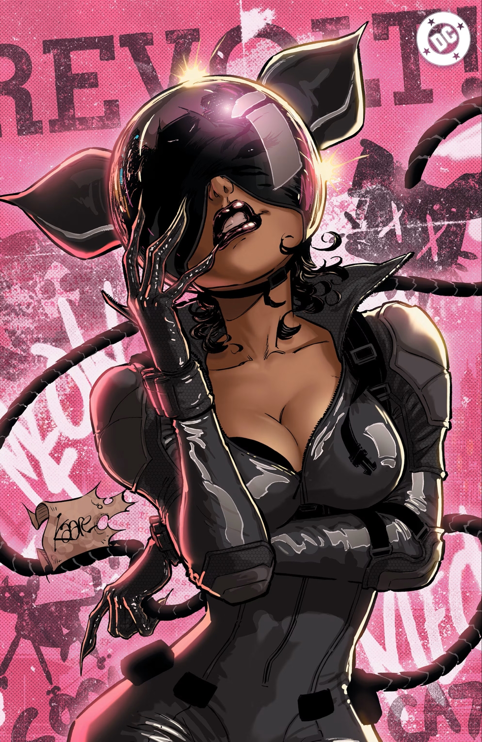 Absolute Catwoman #1 open-to-order variant cover by Kaare Andrews (foil)